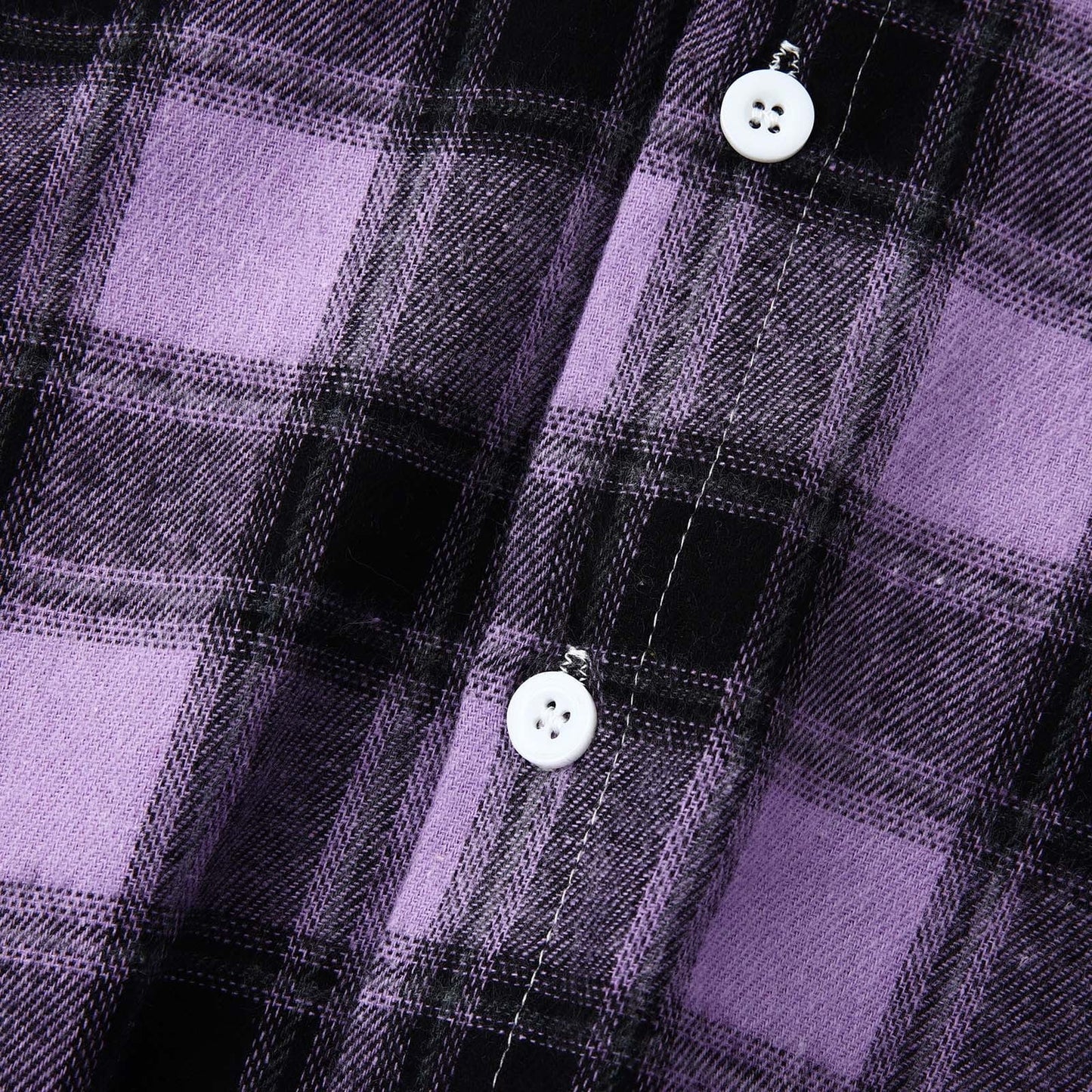 Men'S Casual Plaid Flannel Jacket with Hoodie Lightweight Fall Winter Long Sleeve Button down Plaid Flannel Hooded Shirt Purple XL
